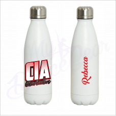 CIA Personalised Double Walled Vacuum Water Bottle