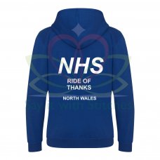 NHS Ride of Thanks UNDATED Royal Blue Hoodie