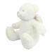 Personalised Embroidered White & Silver Angel Memory Teddy Bear
