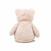 Personalised Embroidered Light Brown Plush Bear