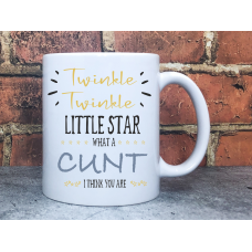 Twinkle Twinkle Adult Rude Offensive Novelty 11oz Ceramic Mug 