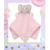 Pink or Blue Baby Elephant Comforter with Personalisation