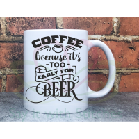 Sarcastic Coffee and Beer 11oz Personalised Mug Gift