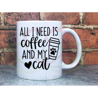  Coffee for Cat Lovers 11oz Personalised Mug Gift