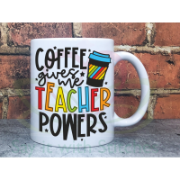 Sarcastic Coffee Teacher 11oz Personalised Mug Gift