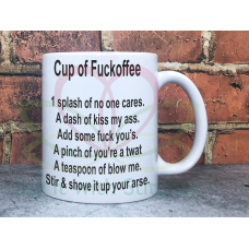 Fuckoffee Adult Novelty 11oz Ceramic Mug 