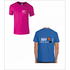 NHS Ride 4 Heroes Royal Blue / Fuschia Pink T-Shirt 2021