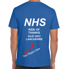 NHS Ride of Thanks  04.07.2021 *NEW DATE* Royal Blue T-Shirt