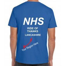 NHS Ride of Thanks UNDATED Royal Blue T-Shirt